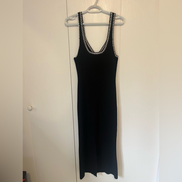 EUC | Caroline Constas Black Knit Maxi | Size M - Picture 13 of 13